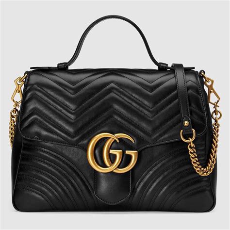 gucci gg marmont medium top handle bag|gg marmont velvet shoulder bag.